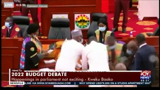 2022 budget debate: You are supposed to be 'honorable' Members of Parliament - Kweku Baako to MPs