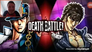 Epic Reaction To DEATH BATTLE - Jotaro VS Kenshiro