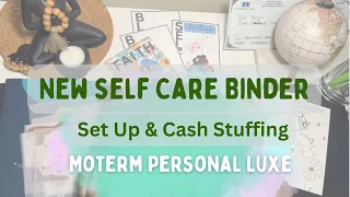 New Moterm Personal Luxe Binder Setup 💕 | Self Care | Cash Stuffing | New Items On Etsy