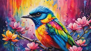 4K Colorful Bird