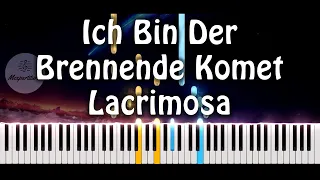 Lacrimosa - Ich Bin Der Brennende Komet Piano Cover