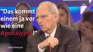 Wolfgang Schäuble bei maischberger. die woche 15.01.20