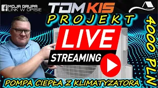 Projekt pompy z klimatyzatora live streaming wszystko w tym temacie pytania i odpowiedzi.