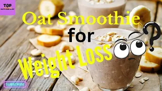 OATzempic: The Viral Oat Smoothie Weight Loss Craze