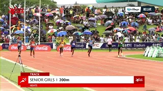 Re:Live Heats | Senior Girls 200m Heat 1 | Day 2