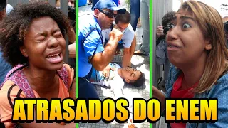 OS MAIORES ABSURDOS DOS ATRASADOS DO ENEM!