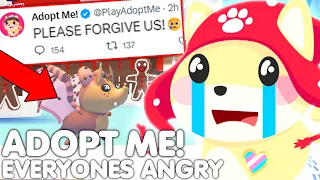 😡EVERYONES ANGRY BECAUSE OF THIS NEW CHRISTMAS PETS!👀 (HUGE DRAMA) ADOPT ME NEW UPDATE! ROBLOX