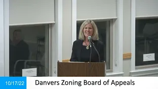 Zoning Board Meeting -10/17/22