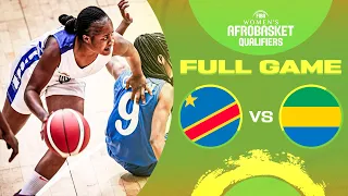 Congo DR v Gabon | Full Basketball Game | FIBA Women's AfroBasket 2023 - Qualifiers