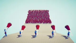 100x SHIELD BEARERS vs 5x EVERY GOD - Totally Accurate Battle Simulator