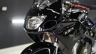 Kawasaki Ninja RR Detailing & Nano Ceramic Coating by @gloss.inc