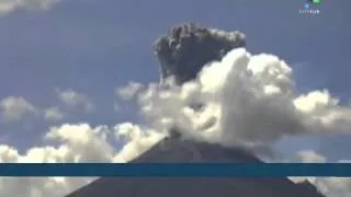 Mexico: Popocatepetl Volcano Erupts