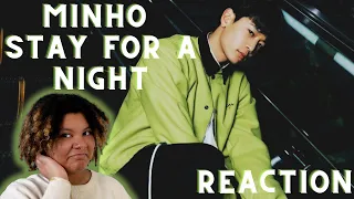 SMOOTH | MINHO 민호 'Stay for a night' MV REACTION