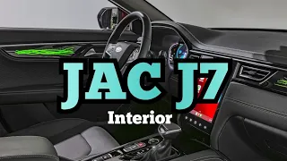 JAC J7 interior || colour change || adjustment