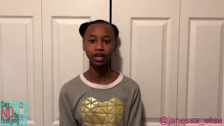 11 year old overcomes being bullied by writing a book called “Say No to Bullying!”