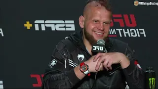 Marcin Tybura UFC Vegas 88: POST FIGHT PRESS CONFERENCE