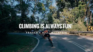 AN EPIC WEEKEND CLIMBING ADVENTURE | FRASER'S HILL | CYCLING IN MALAYSIA