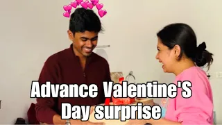 Advance Valentine’s Day Surprise | Diya Krishna | Ozy Talkies