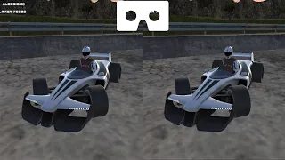 Karting 3D VR video 3D SBS VR box google cardboard