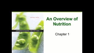 Nutrition Overview (Chapter 1)