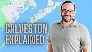 Moving to Galveston Texas | Galveston Map Tour | Luis Santiago Realtor