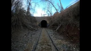 The Hanging Tunnel of Knoxville Tennessee