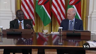 US elevates security relationship with Kenya at state visit | VOANews