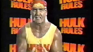 Hulk Hogan Promo on Ric Flair [1992-01-05]