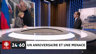 24•60 | Guerre en Ukraine : Vladimir Poutine évoque l'histoire et menace les alliés de Kiev