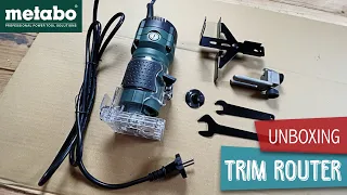 Unboxing METABO FM 500-6 trim router (#06)