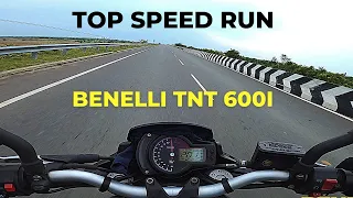 Benelli TNT 600i - Top Speed Run | Comet |