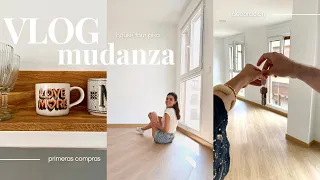 VLOG MUDANZA 1 📦 |  House tour piso vacío, Compras decoración, Unboxing amazon, Primeros muebles