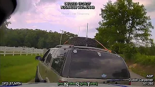 Pursuit TVI Rollover Charlotte Independence Co Arkansas State Police Troop B, Traffic Series Ep. 408