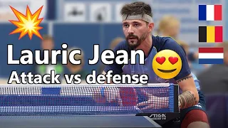 Lauric Jean 🔥 Best Moments Smash '70 - E&D Taverzo | Eredivisie #tafeltennis #tabletennis  #pingpong