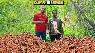 How He Makes GHS126,000($10,439.94) Yearly From His 7 Acres Cassava Farm in Ghana #cassava #farming