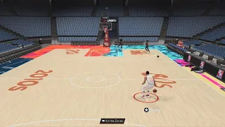 NBA 2K24 half court