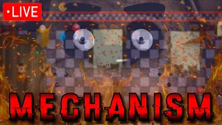 *Live* Playing one of the HARDEST FNAF FANGAMES!!! (Mechanism)