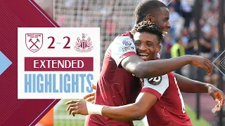 Extended Highlights | Kudus Bags First Premier League Goal | West Ham 2-2 Newcastle | Premier League