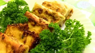 КОНВЕРТИКИ ИЗ ЛАВАША С СЫРОМ И ГРИБАМИ . ГОРЯЧАЯ ЗАКУСКА ИЗ ЛАВАША .