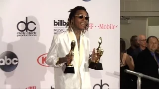 Wiz Khalifa 2016 BBMAs Press Room Pink Carpet Arrival