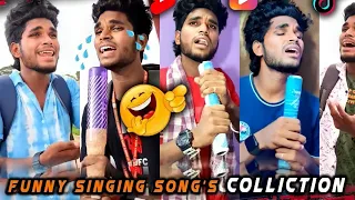 Trending Theeviravathi Funny Singing Song's Comedy 🤣 | Cringe Overloded |SAKTHIAMMU Troll