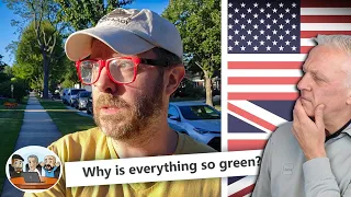 5 Ways British and American Suburbs Look Very Different REACTION | OFFICE BLOKES REACT!!