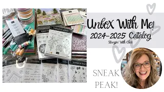 UNBOX WITH ME! Sneak Peeks of the 2024-2025 Annual Stampin Up Catalog!