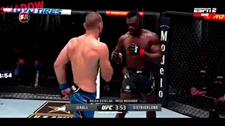 Uriah Hall vs Sean Strickland Fight Highlights UFC Vegas 33