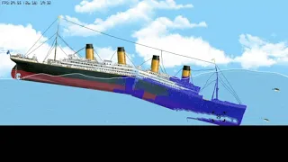 Floating Sanbox ||Sinking Titanic