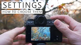 How to choose the BEST CAMERA SETTINGS for Landscape Photography