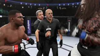 Mike Tyson vs. Cactus Jack - EA Sports UFC 2 - Boxing Stars 🥊