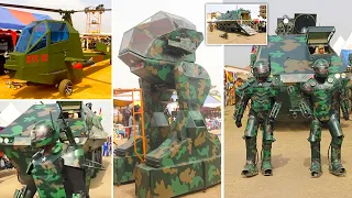 EL EXTRAÑO Y RIDÍCULO DESFILE MILITAR DE GHANA (ÁFRICA)