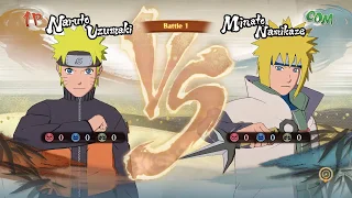 Naruto Shippuden Ultimate Ninja Storm 4 - Son vs Father - Naruto vs Minato