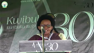 MBAZI - Nyamagabe: Ubuhamya bwa Deborah IGIKORWA CYO KWIBUKA 30 JENOSIDE YAKOREWE ABATUTSI MURI 1994